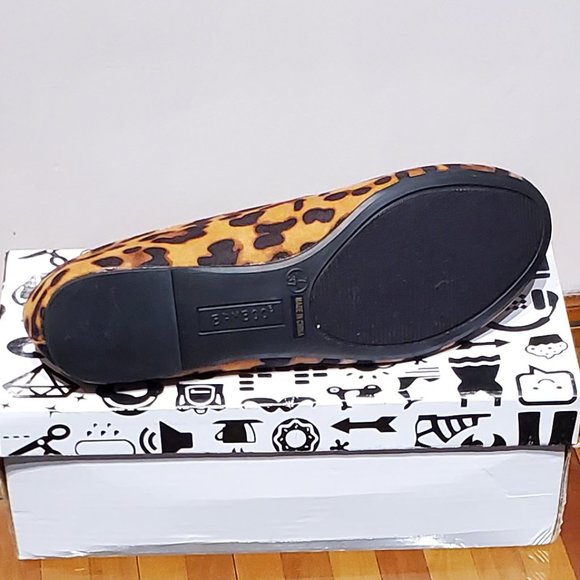 Suede leopard pattern vegan flats - Picture 3 of 3